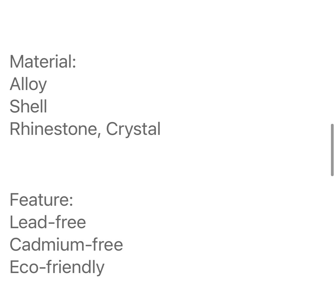 Moon & Stars Earrings Gold White Pearl